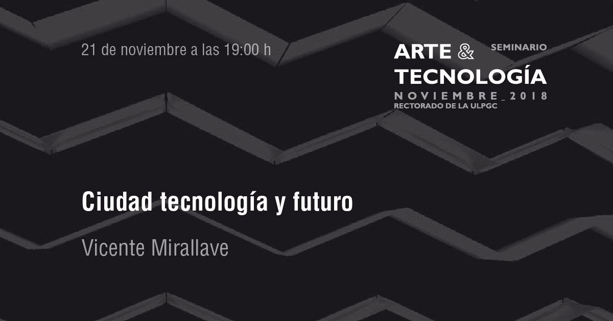 Conferencia ‘Ciudad tecnología y futuro’ de Vicente Mirallave