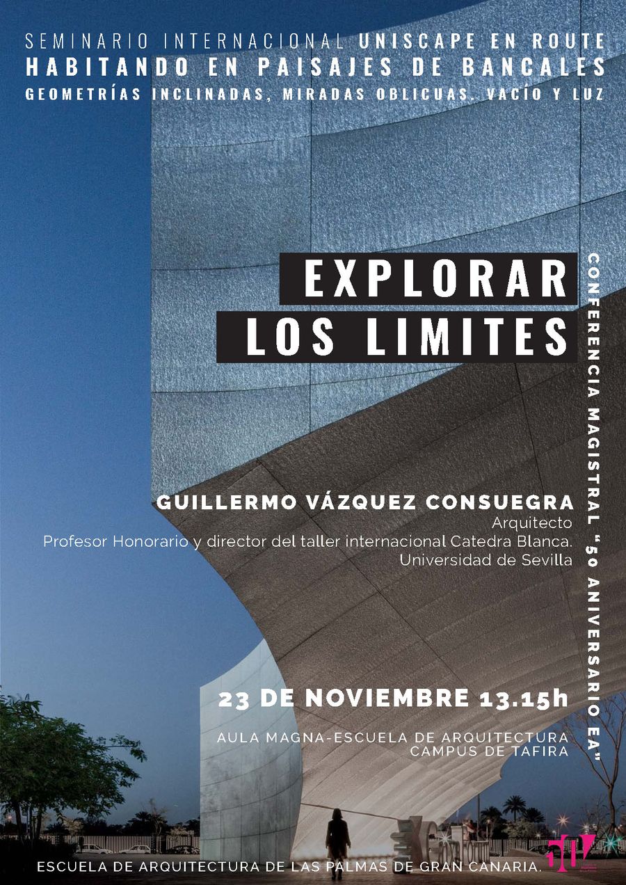 Conferencia 'Explorar los límites' de Guillermo Vázquez Consuegra