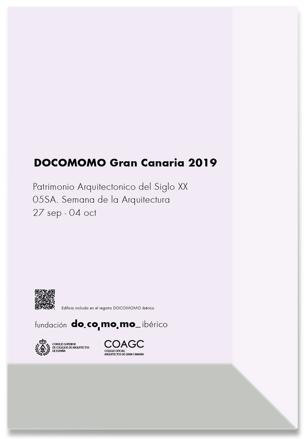 DOCOMOMO Gran Canaria 2019