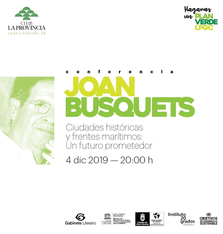 Conferencia de Joan Busquets