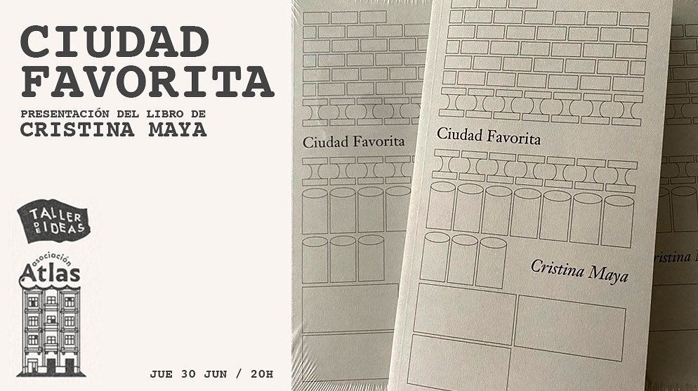 Presentación del libro 'Ciudad Favorita' de Cristina Maya