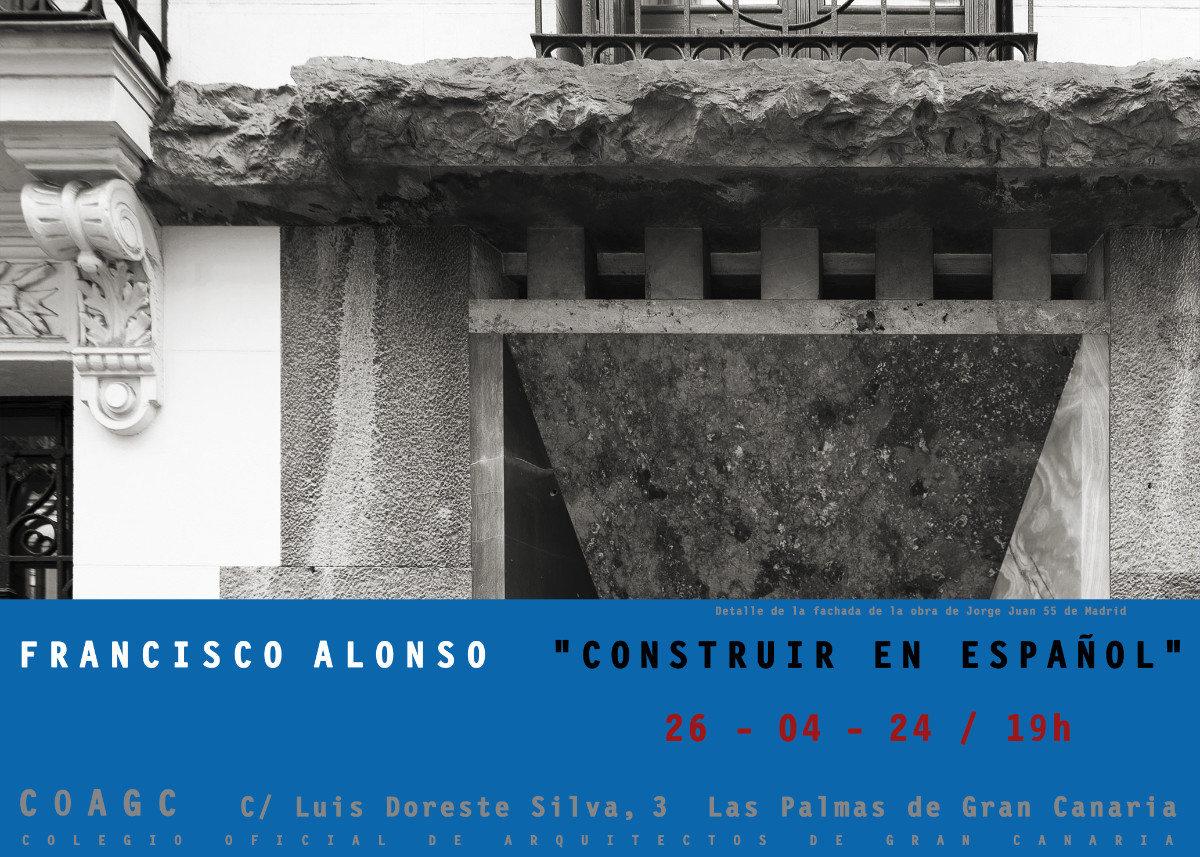 Conferencia 'Construir en español' de Francisco Alonso de Santos