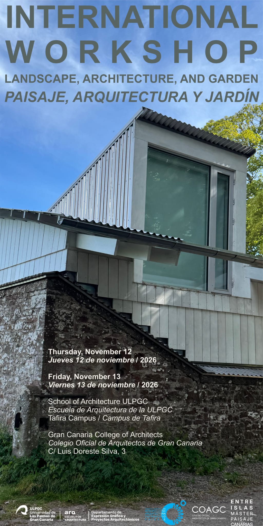 Workshop 'Paisaje, Arquitectura y Jardín'